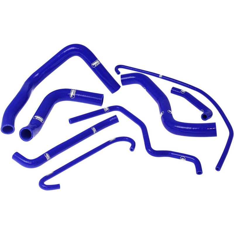 SUZ-29-BL - Samco Radiator Hose Kit For Suzuki GSX-R 600 2006-2010 - Blue