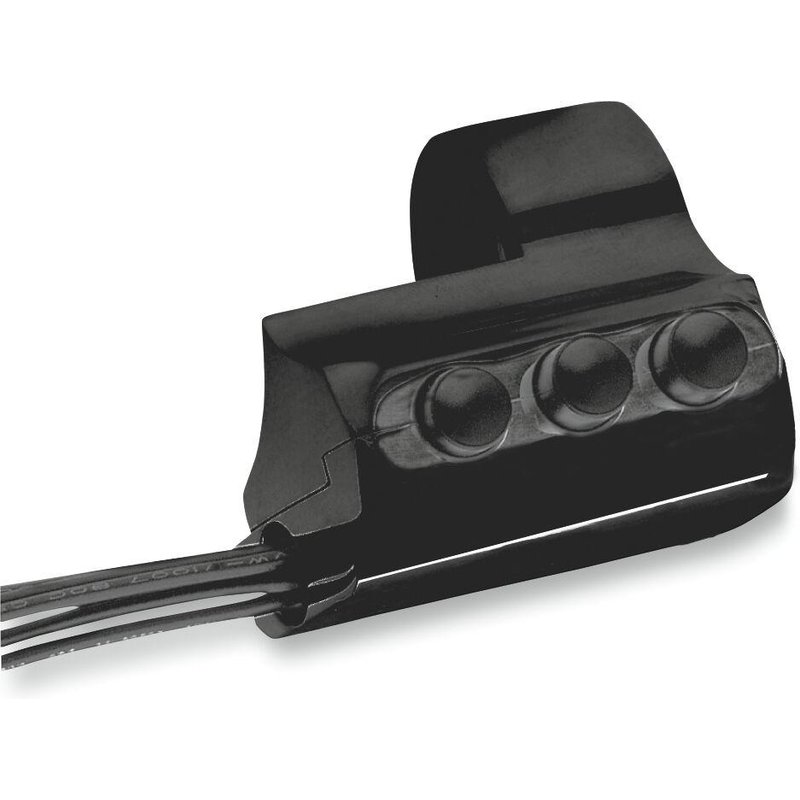 0062-2032-B - Performance Machine Contour Billet Handlebar Switch For Harley Davidson FLD 1690 2012 Right - Black