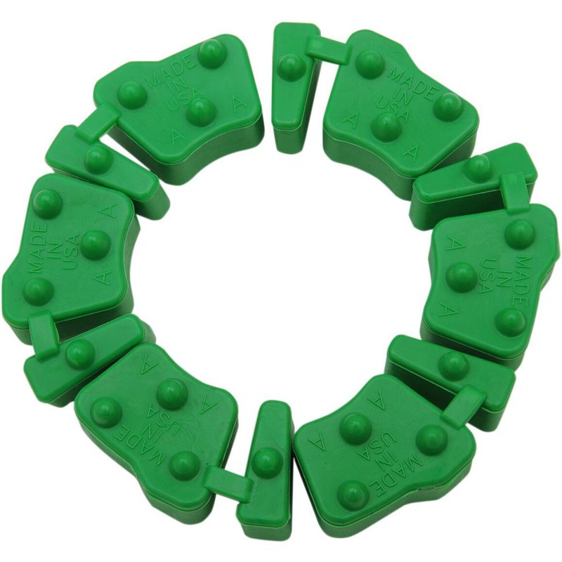 SC-2 - Alloy Art Cush Drive Dampener For Harley Davidson FLHR 1584 2008 - Green