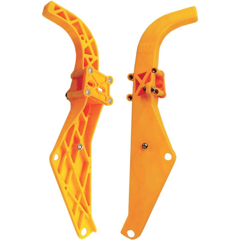 SAB-1 - Alloy Art Strong Arm Fairing Support Outer Bracket For Harley Davidson FLHT 1340 1996-1998 - Orange