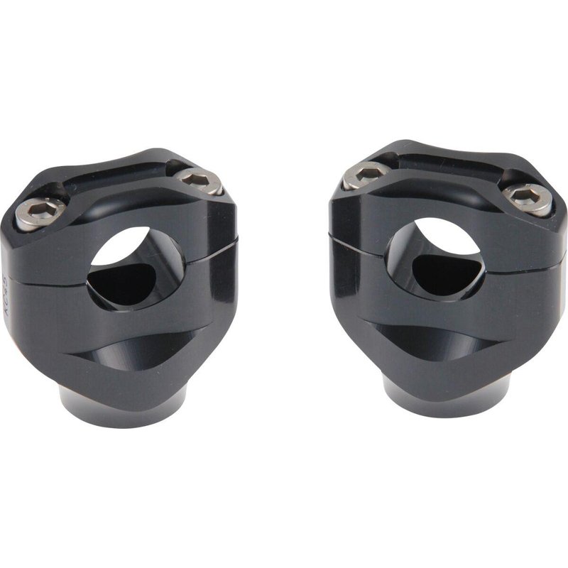 HD-ROD036 - Cult Werk Handlebar Risers For Harley Davidson VRSCA 1130 2002-2006 - Black