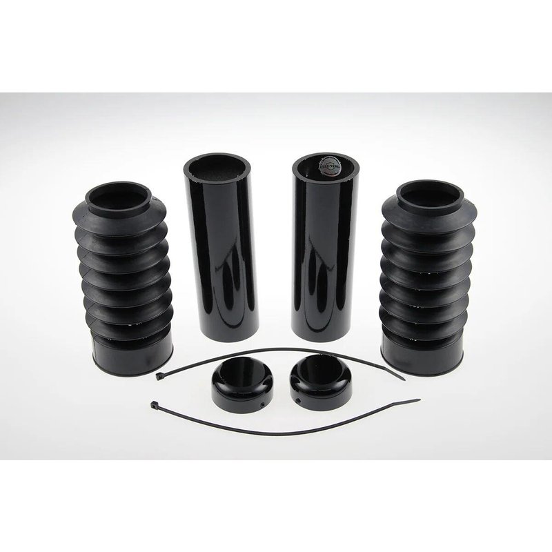 HD-BRO012 - Cult Werk Fork Covers For Harley Davidson FXSB 1690 2013 Upper - Black