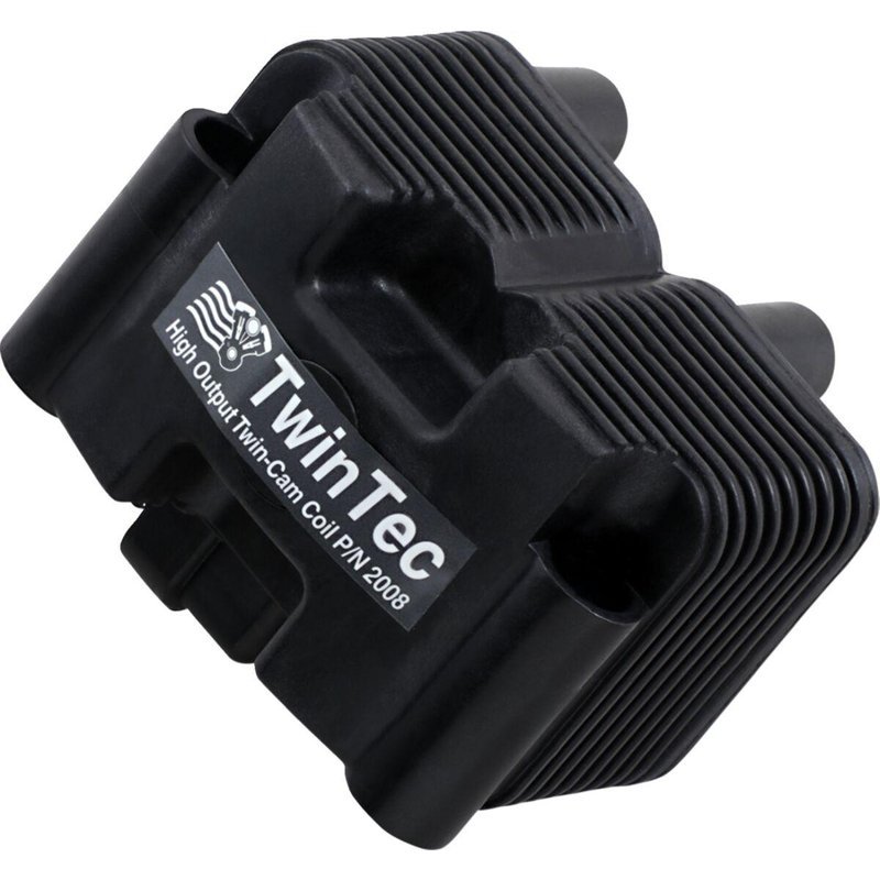 2008 - Daytona Twin TEC High-Output Ignition Coil For Harley Davidson FLHR 1450 1999-2003 - Black