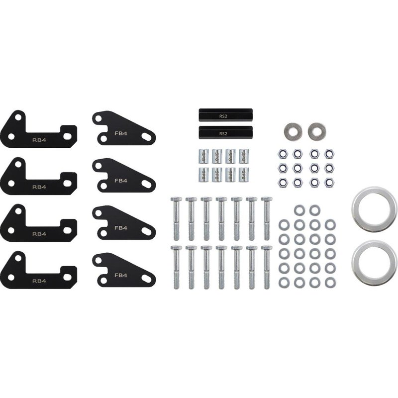 PABL-6007HD - Demon Lift Kit For Polaris Ranger 1000 4X4 2020-2022 - Powder-Coated