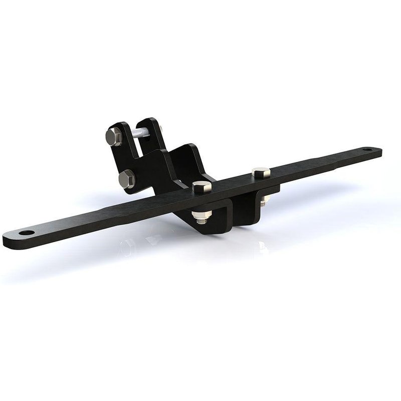 LAH.01.10400 - Denali Driving Light Mount For Honda CB500 X 2013-2024 Black
