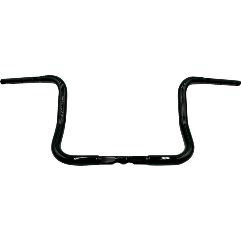 943012-B - Fat Baggers Inc. 1-1/4" EZ Install Round Top Handlebar For Harley Davidson FLHX 1923 2024-2025 30.5 cm (12") - Black