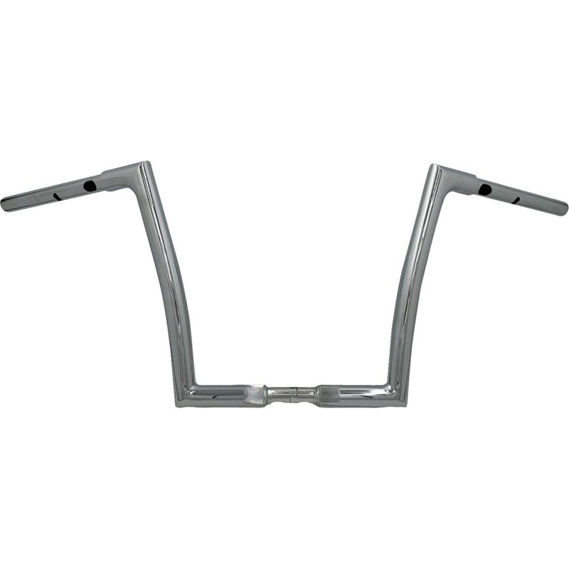748012 - Fat Baggers Inc. 1-1/4" EZ Install Flat Top Handlebar For Harley Davidson FLHX 1923 2024-2025 - Chrome