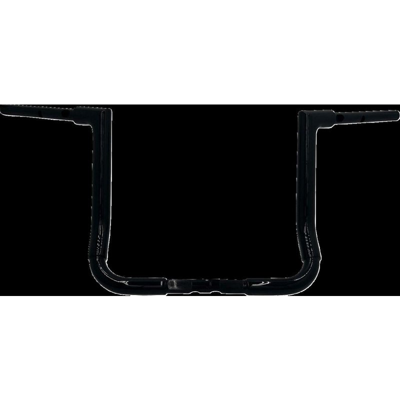 645014-B - Fat Baggers Inc. 1-1/2" EZ Install Flat Top Handlebar For Harley Davidson FLHX 1923 2024-2025 - Black