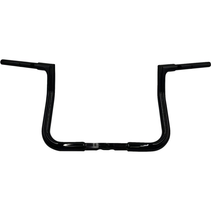 745011-B - Fat Baggers Inc. 1-1/4" EZ Install Flat Top Handlebar For Harley Davidson FLHX 1923 2024-2025 - Black