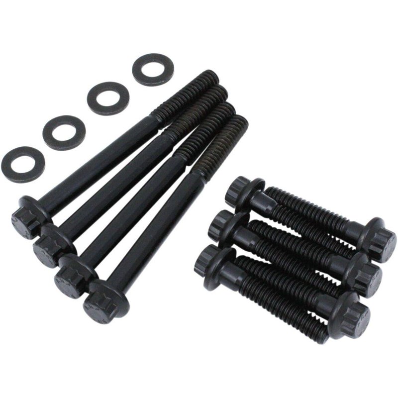 8023 - Feuling Parts Cam Plate & Oil Pump Fastener Kit For Harley Davidson FLDE 1750 2018-2020 - Black Oxide