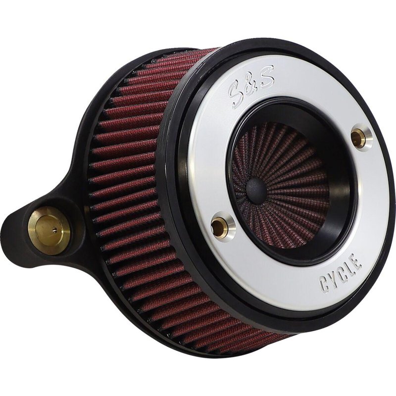 170-0714A - S&S Cycle Air Stinger Stealth Air Cleaner Kit For Harley Davidson FLDE 1750 2018-2020 - Chrome