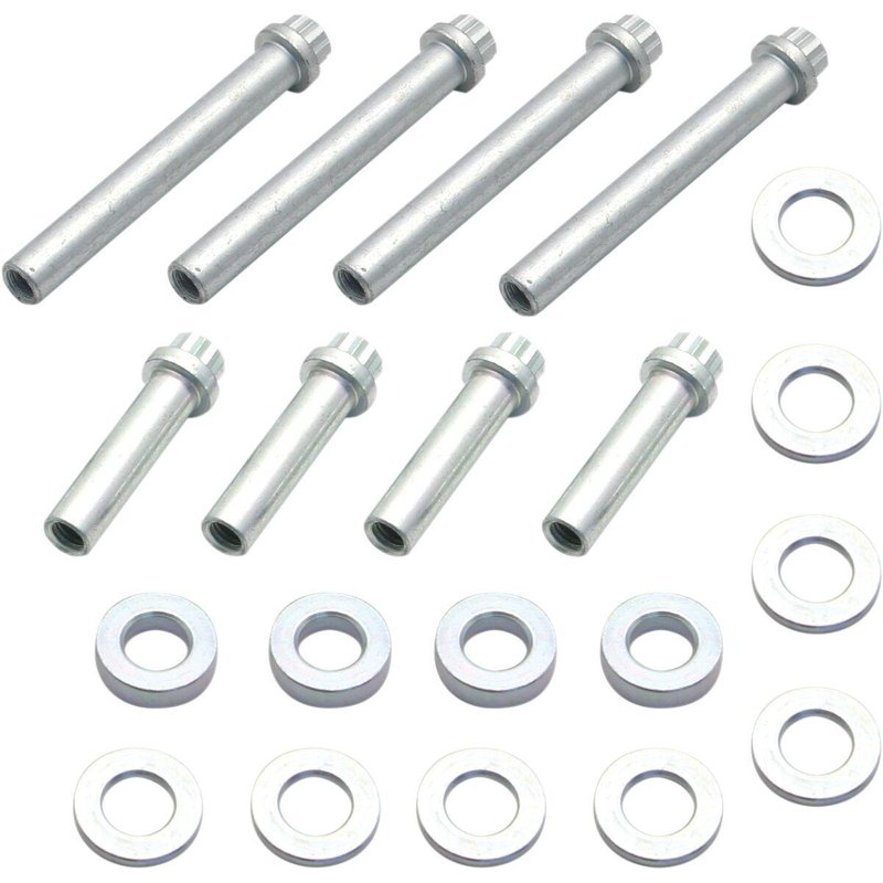 93-3010 - S&S Cycle Head Bolt Kit For Harley Davidson FLHR 1340 1994-1998 - Silver