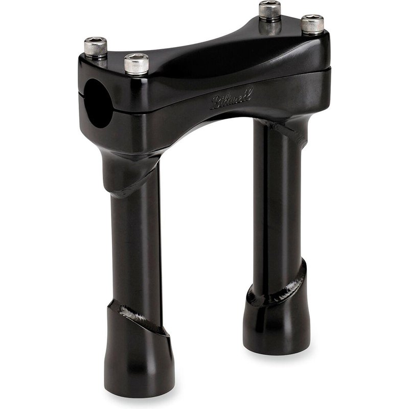 6403-201-10 - Biltwell Murdock Handlebar Risers 25.5 cm (10") - Black/Satin