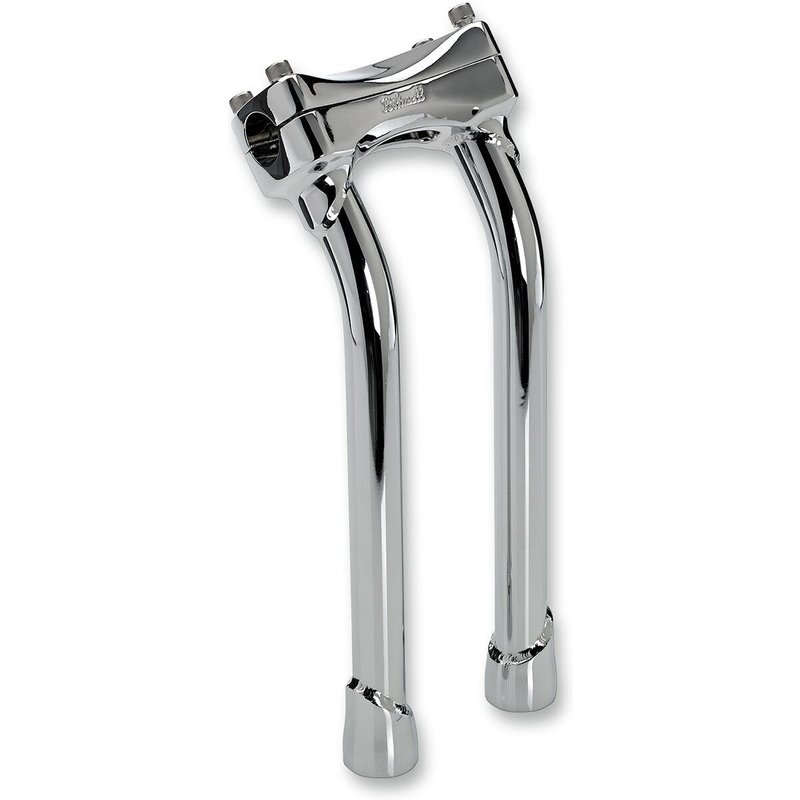 6404-105-12 - Biltwell Murdock Handlebar Risers 30.5 cm (12") - Chrome