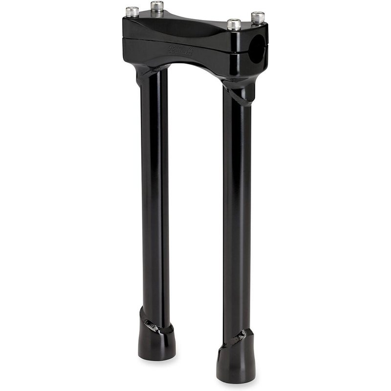 6403-201-12 - Biltwell Murdock Handlebar Risers 30.5 cm (12") - Black/Satin