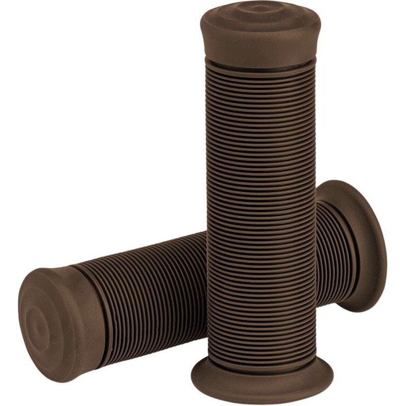 6701-0478 - Biltwell Kung Fu Closed End Grips - Chocolate