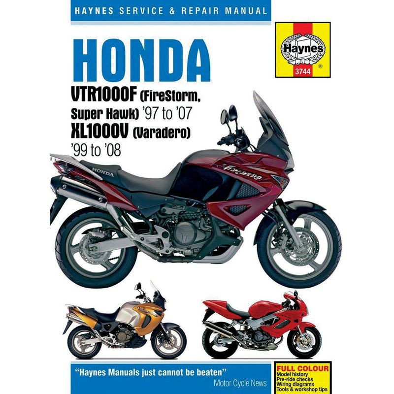 9781785210129 - Haynes Repair Manual For Honda VTR 1000 F 1997-2006