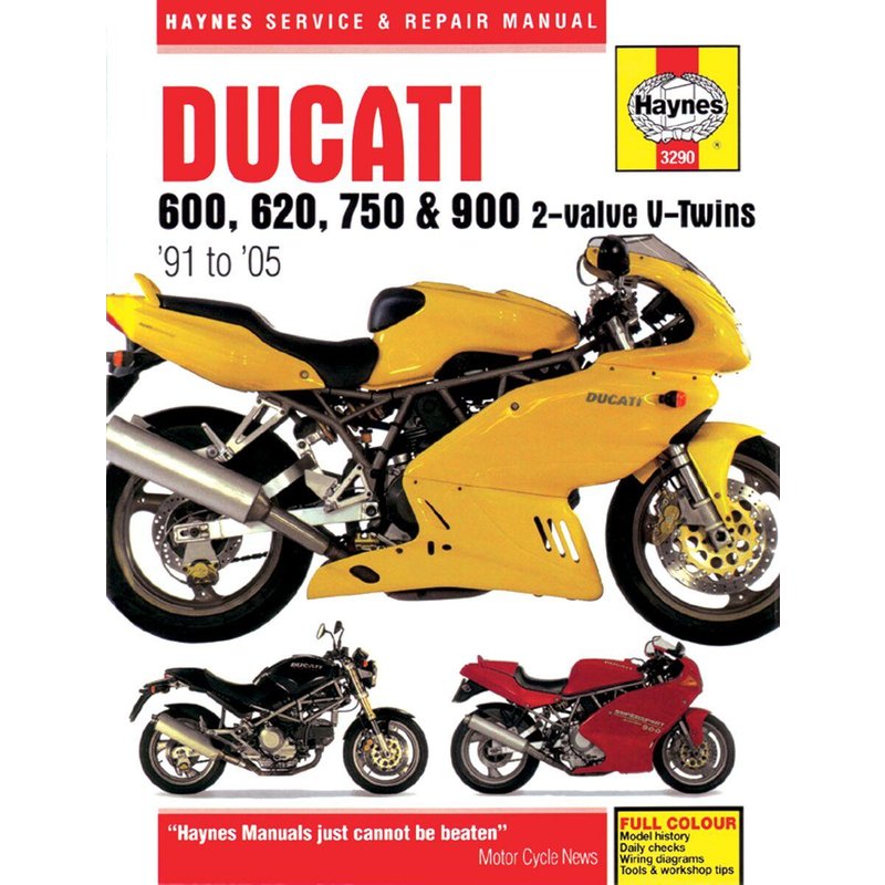 9780857339867 - Haynes Repair Manual For Ducati Monster 600 1994-2001