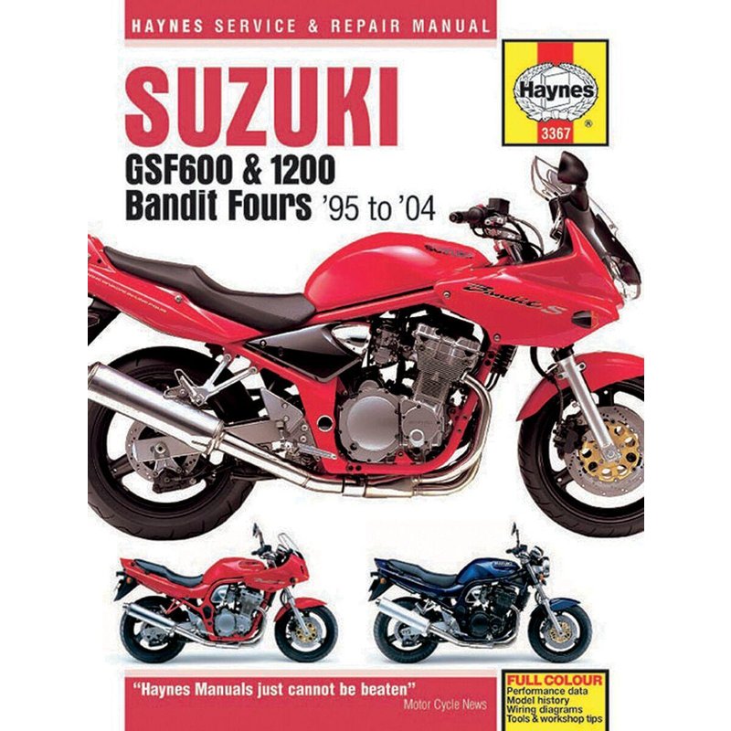 9781785210518 - Haynes Repair Manual For Suzuki GSF 1200 1996-2006