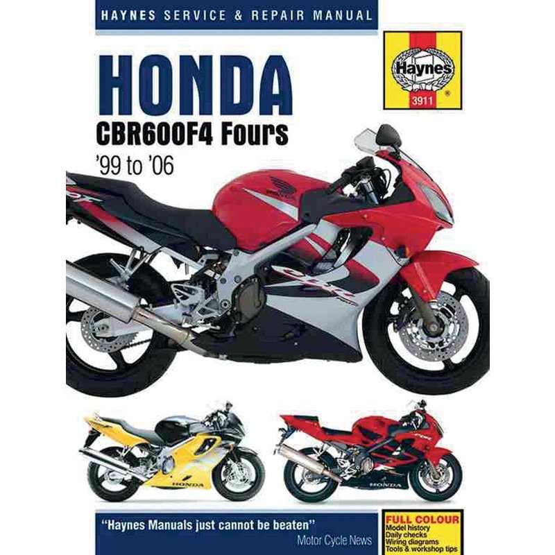 9781785213175 - Haynes Repair Manual For Honda CBR 600 F 1999-2006