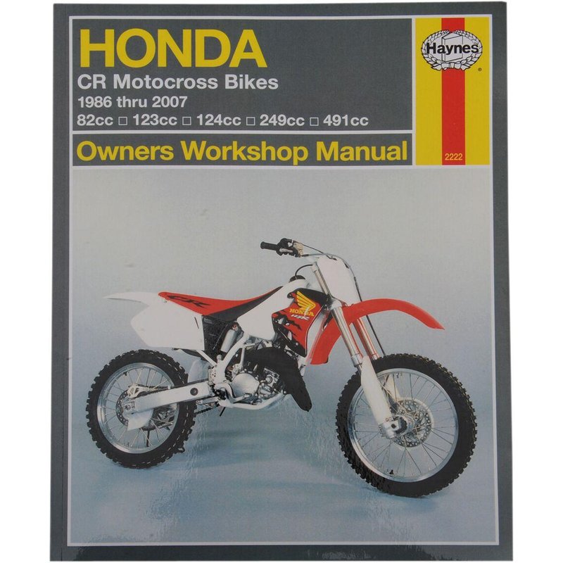 9781563928925 - Haynes Repair Manual For Honda CR125 1986-2007