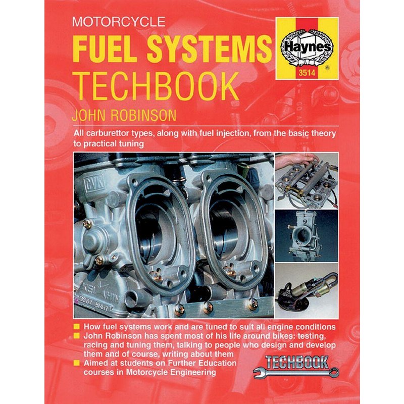 9780857339157 - Haynes Motorcycle Fuel System Techbook For Suzuki RV 125 2003-2016