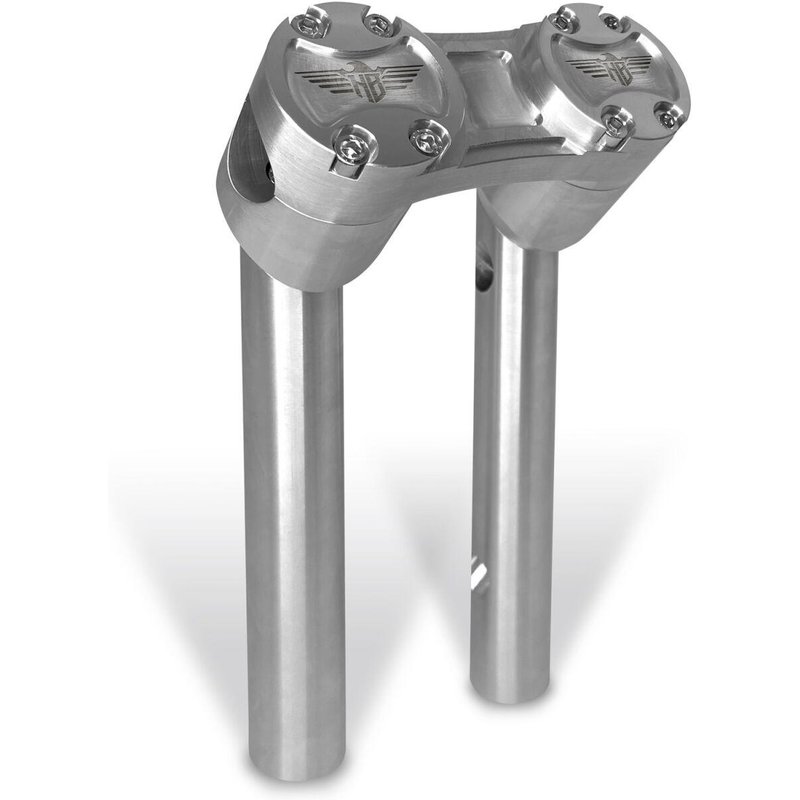 HB-RPB-8-SS - Heinz Bikes Clubstyle Pullback Riser For Harley Davidson FLD 1690 2012-2013 20.5 cm (8") - Silver