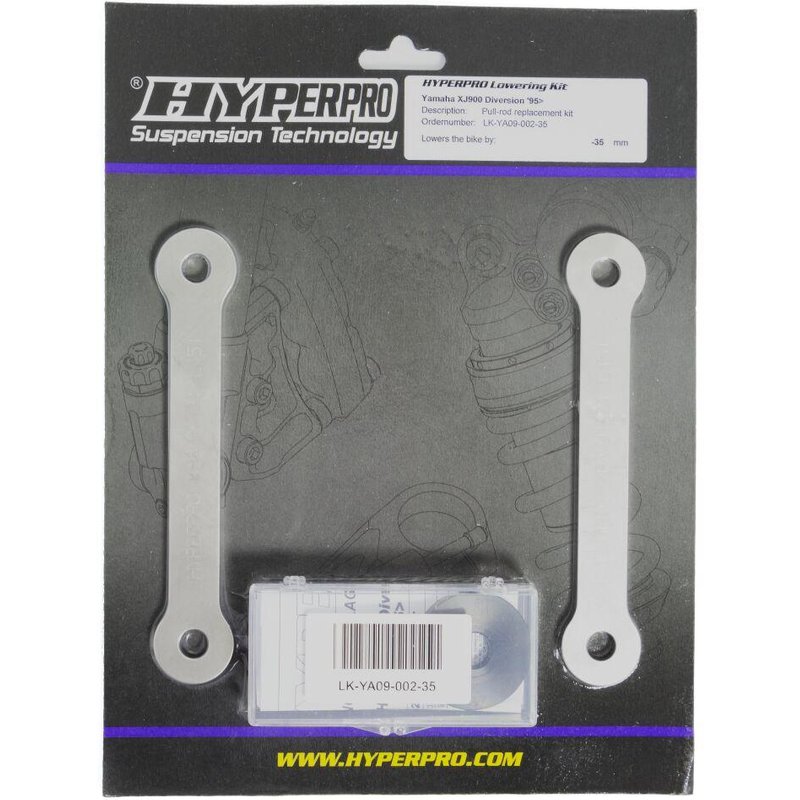 LK-YA09-002-35 - Hyperpro Lowering Kit For Yamaha XJ 900S -35mm 1995-2003 Rear