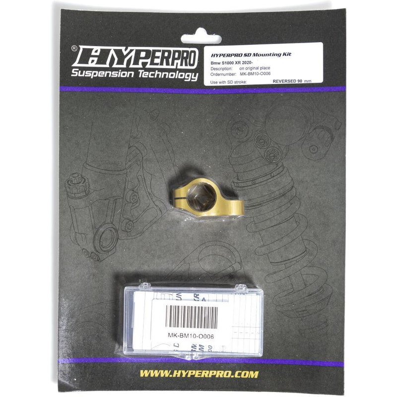 LK-YA11-001-40 - Hyperpro Lowering Kit For Yamaha BT 1100 -40mm 2002-2006 Rear