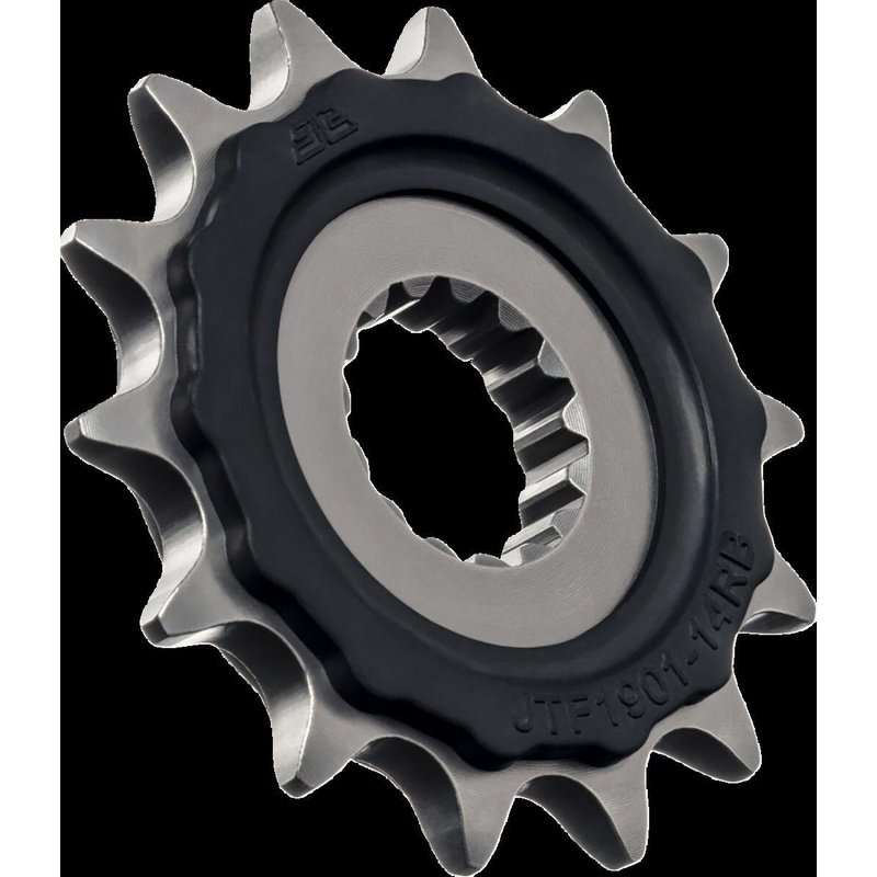 JTF1901.14RB - JT Sprocket For KTM Duke 400 1994-1995 Front Black/ 14T