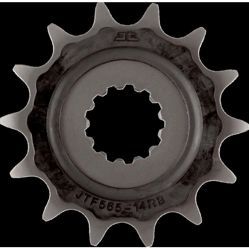 JTF565.14RB - JT Steel Sprocket With Noise Dampener For Moto Morini 6 1/2 Seimmezzo 650 SCR ABS 2022-2024 Front 14T