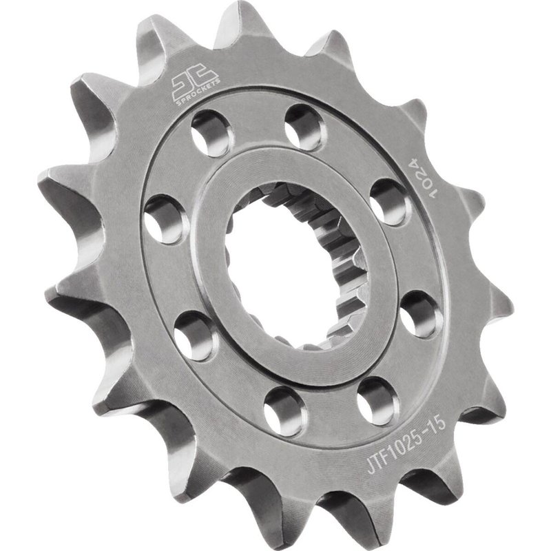 JTF1025.15 - JT Chromoly Steel Sprocket For Royal Enfield Continental GT 650 EFI ABS 2019-2024 Front 15T