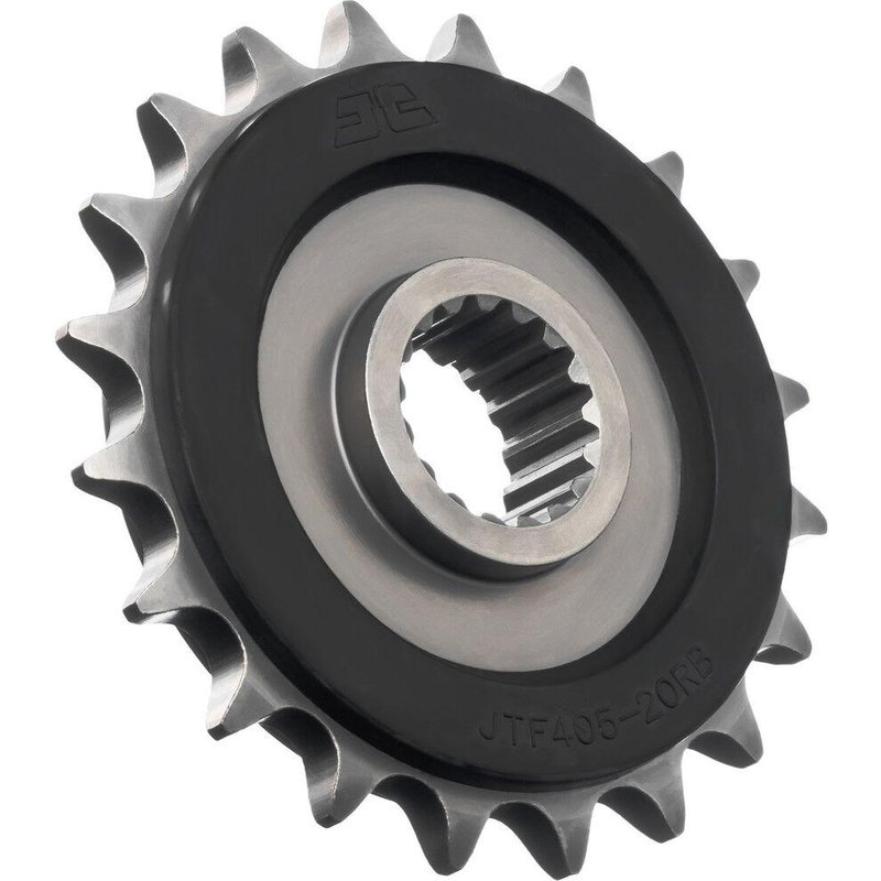 JTF405.20RB - JT Front Rubber Cushioned Sprocket For BMW F 800 R 2009-2020 Front Black/ 20T