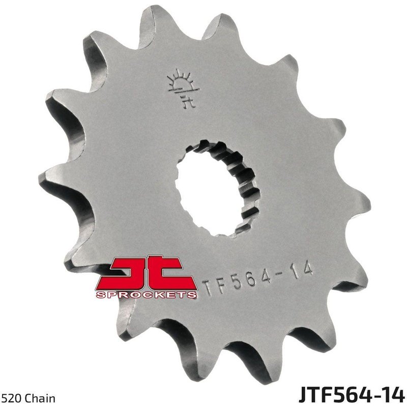 JTF564.14 - JT Sprocket For Yamaha DT200R 1989-1990 Front 14T
