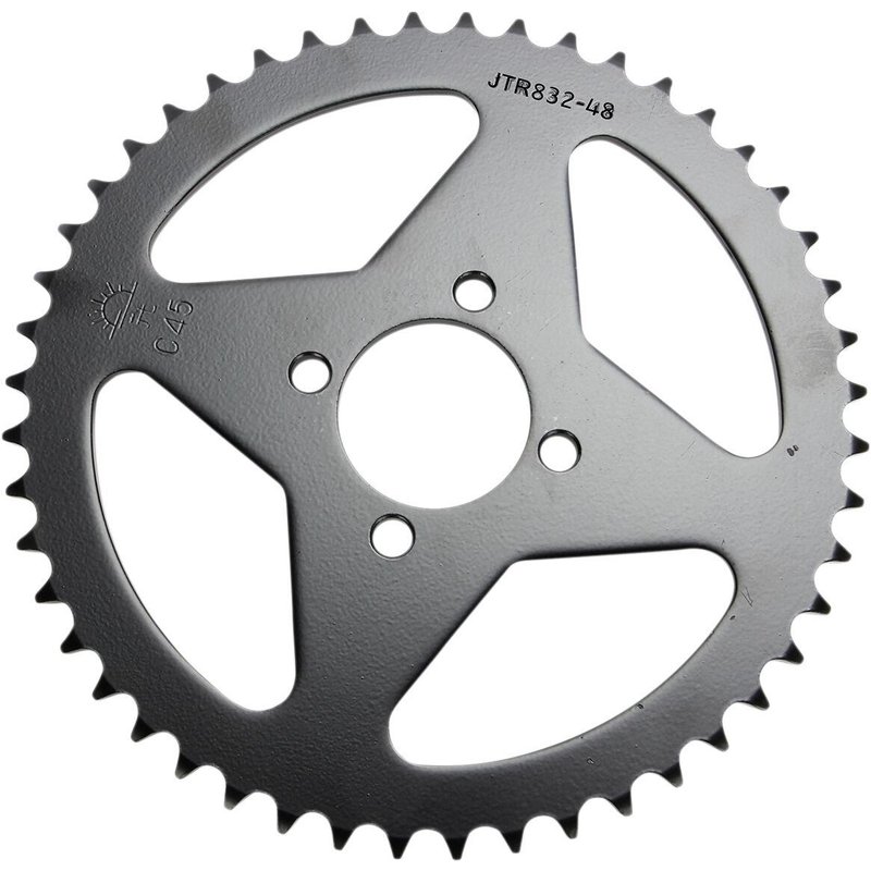 JTR832.48 - JT Steel Sprocket For Yamaha DT 50 1982-1984 Rear 48T