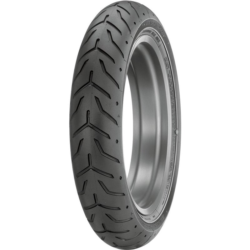 627507 - Dunlop D408 Front Tyre Blackwall TL 52H 90/90-19"