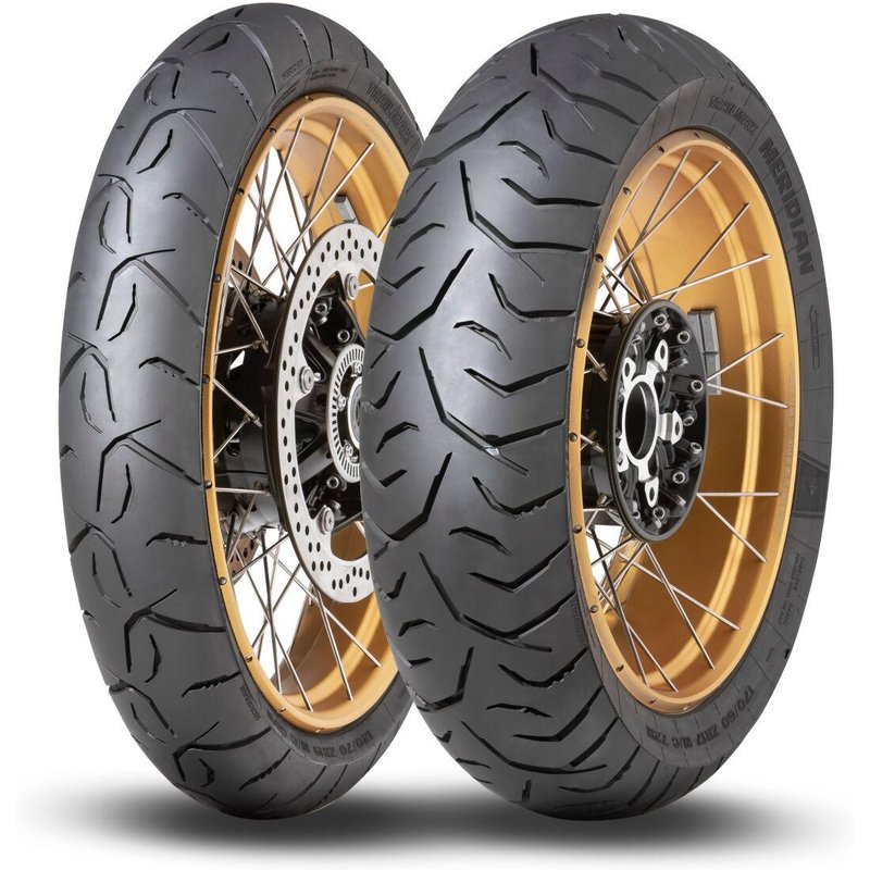 637633 - Dunlop Trailmax Meridian Rear Tyre 62S 120/80-18"