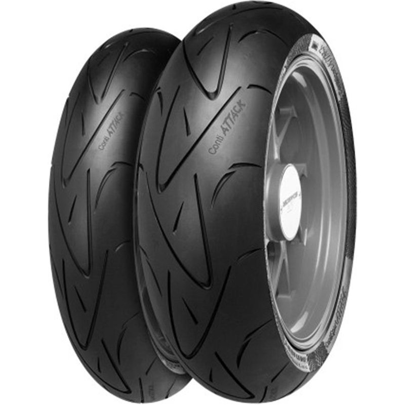 02444000000 - Continental ContiSportAttack Blackwall TL 73W Rear Tyre 190/50ZR17"