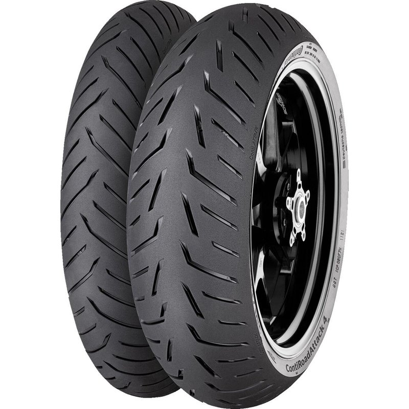 02447090000 - Continental ContiRoadAttack 4 Front Tyre Blackwall TL 60W 120/70ZR19"