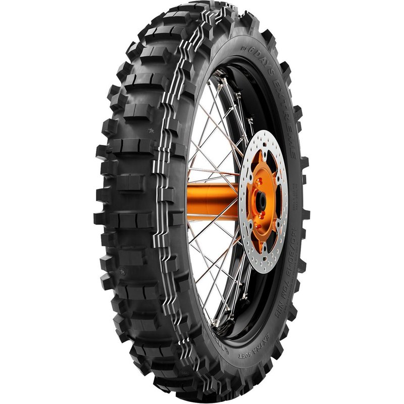 4121200 - Metzeler MCE 6 Days Extreme Rear Tyre Blackwall 70M 140/80-18"