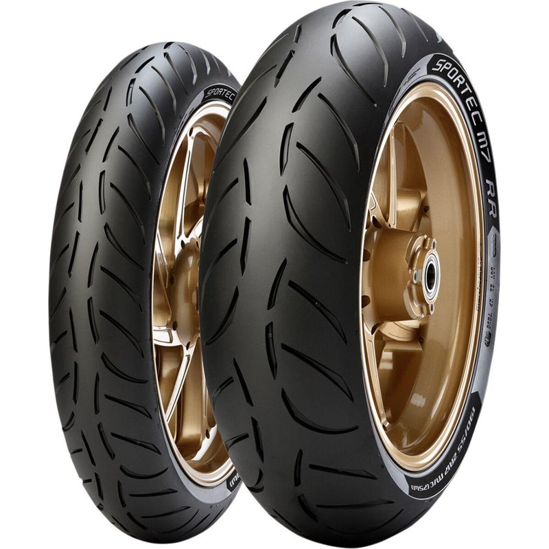 4042800 - Metzeler Sportec M7 RR Front Tyre TL 58W 120/70ZR17"
