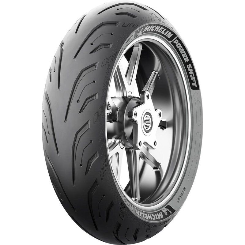 164560 - Michelin Power Shift Rear Tyre Blackwall TL 67H 160/60R15"
