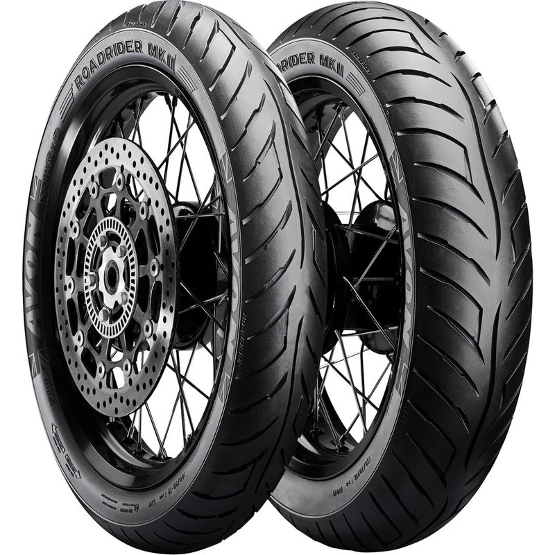 638320 - Avon Roadrunner MKII 57V TL Front Tyre - 110/80-17"
