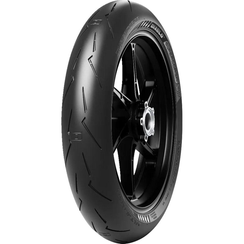 4122600 - Pirelli Diablo Supercorsa SP-V4 Front Tyre Blackwall TL 58W 120/70ZR17"