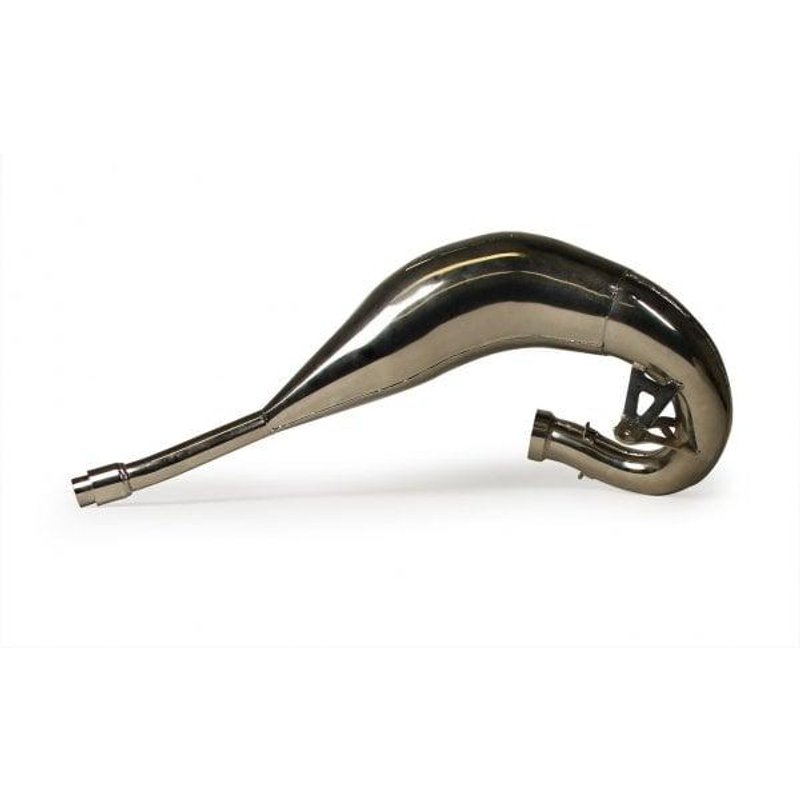 DEP Exhaust Front Pipe - Kawasaki KX 125/144 2004-10 - Nickel
