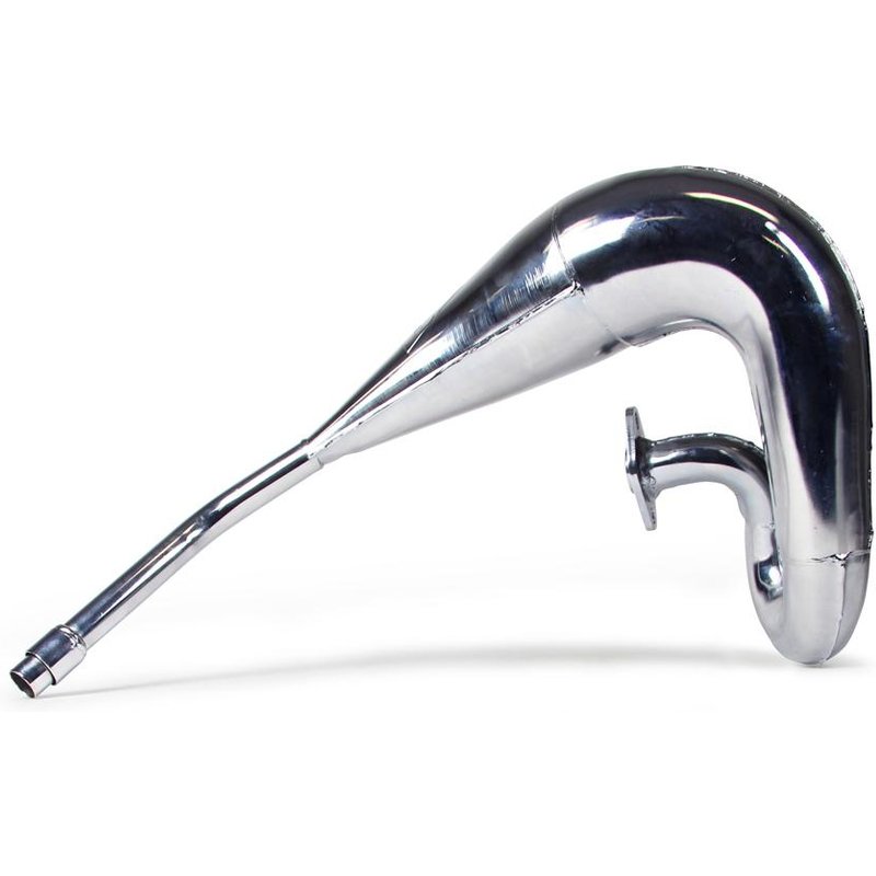 DEP Exhaust Front Pipe - Yamaha DT 125/200R 1988 - Chrome
