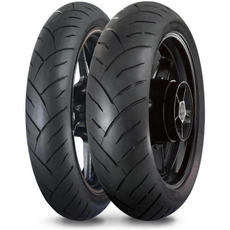 Maxxis Supermaxx ST Tyre Set Pair - 120/70-17" & 160/60-17"