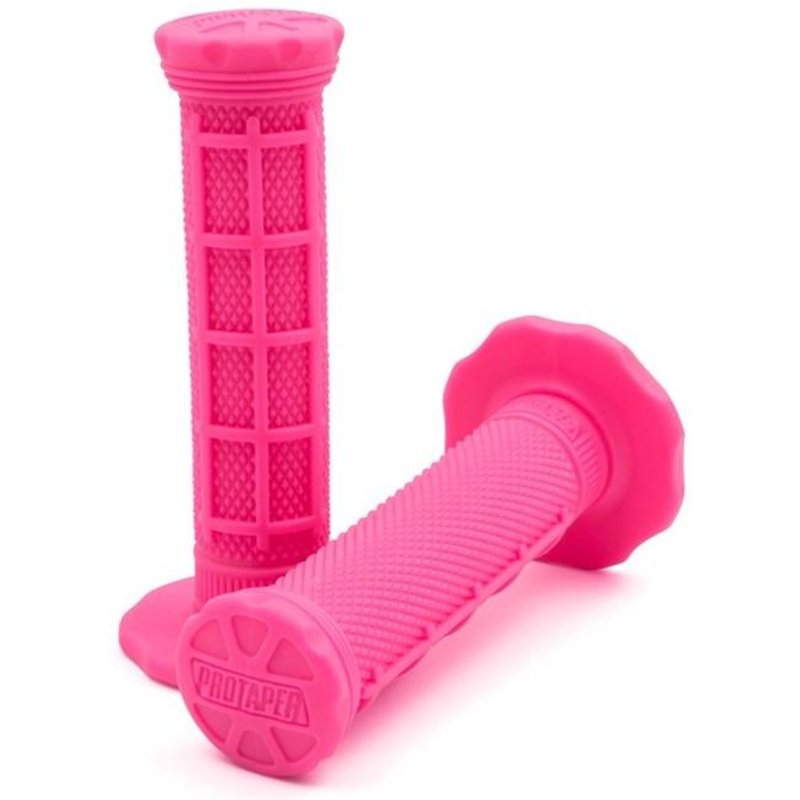 Pro Taper 1/3 Waffle Micro Grips - Neon Pink