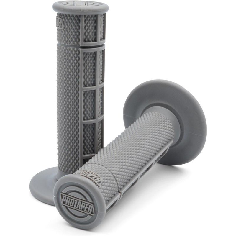 024035 - Pro Taper Single Density Race Cut Half Waffle Synergy Grips Grey