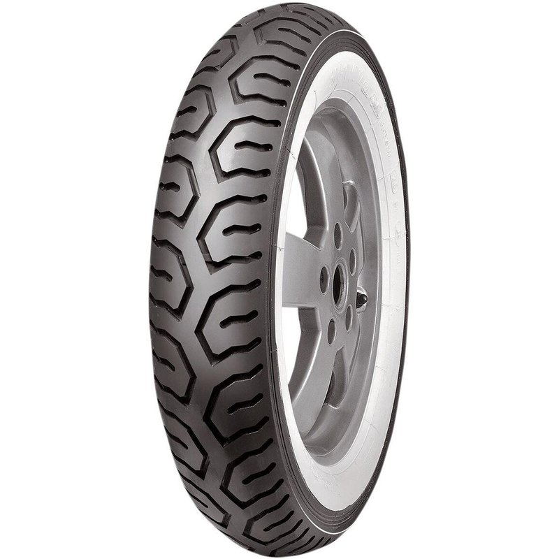 70000719 - Mitas MC 12 Front Or Rear Tyre Whitewall TL 42J 3.00-10"